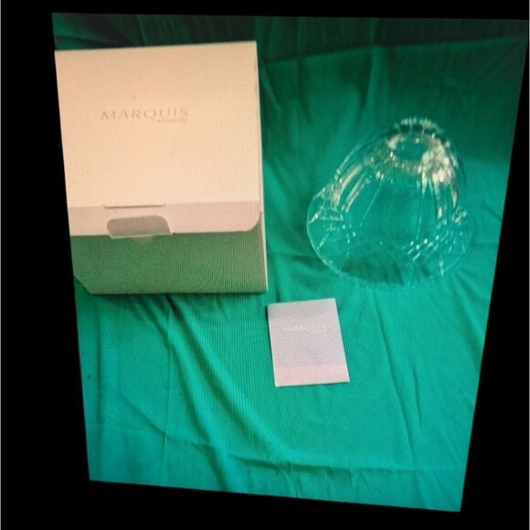 Waterford Marquis Shelton 8-Inch Crystal Bowl Made In Germany With Original Box - Picture 4 of 11